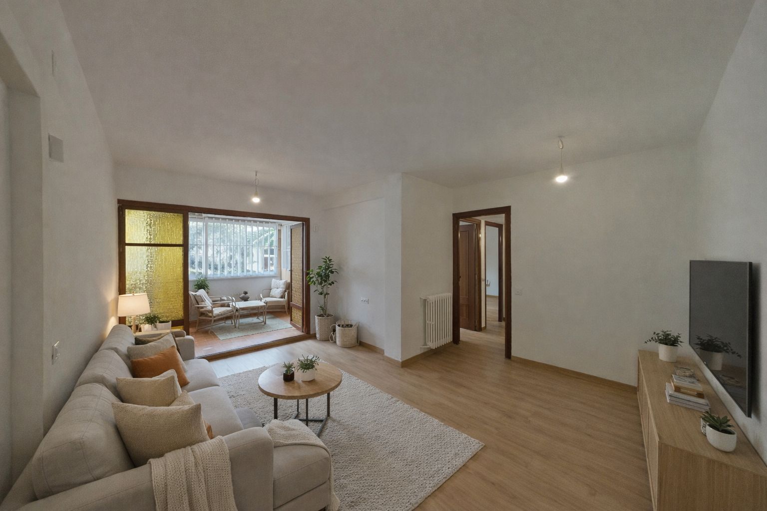 Sala d'estar de Pis en venda en Móstoles amb Forn