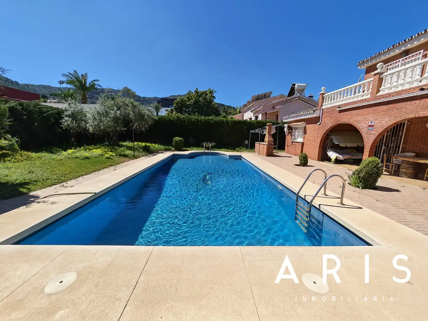 Garden of Houses for sale in Alhaurín de la Torre  with Air Conditioner, Heating and Private garden
