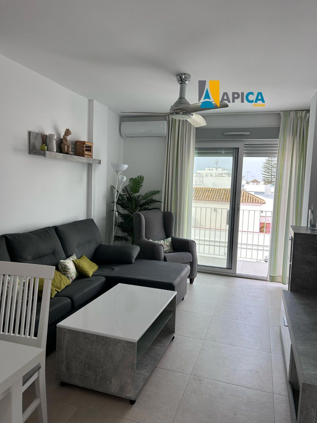 Living room of Attic for sale in Barbate  with Air Conditioner, Private garden and Terrace