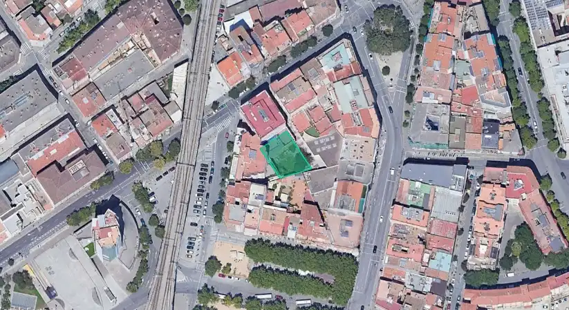 Vista exterior de Residencial en venda en Girona