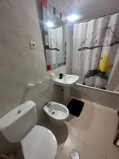 Badezimmer von Wohnung zur Miete in León Capital  mit Heizung, Parkett und Terrasse