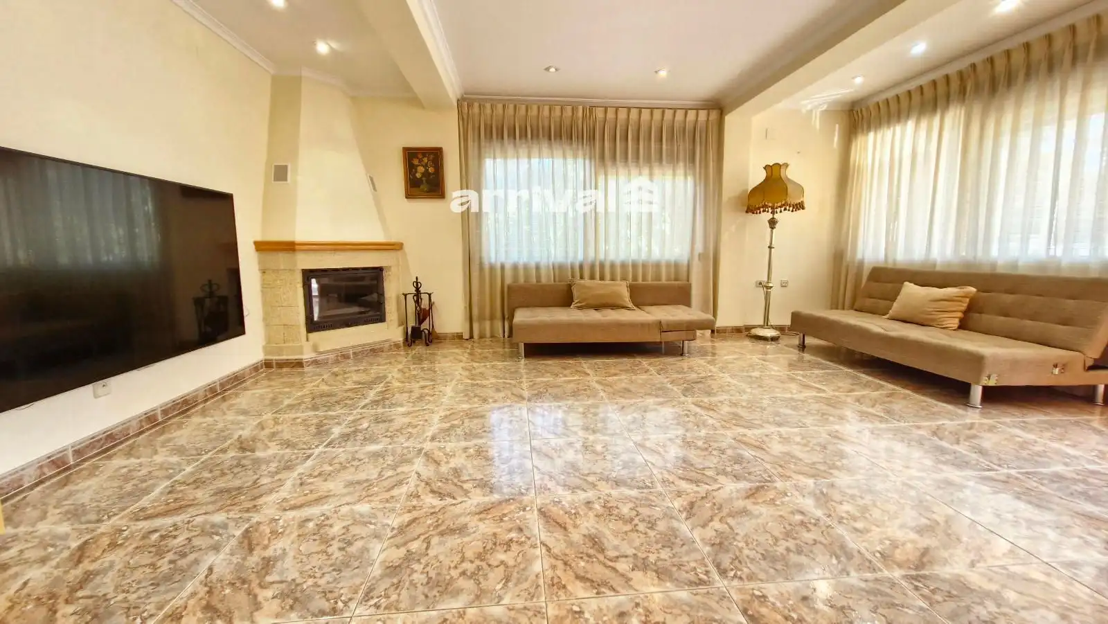 Sala de estar de Casa o chalet en venta en Paterna con Aire acondicionado, Jardín privado y Terraza