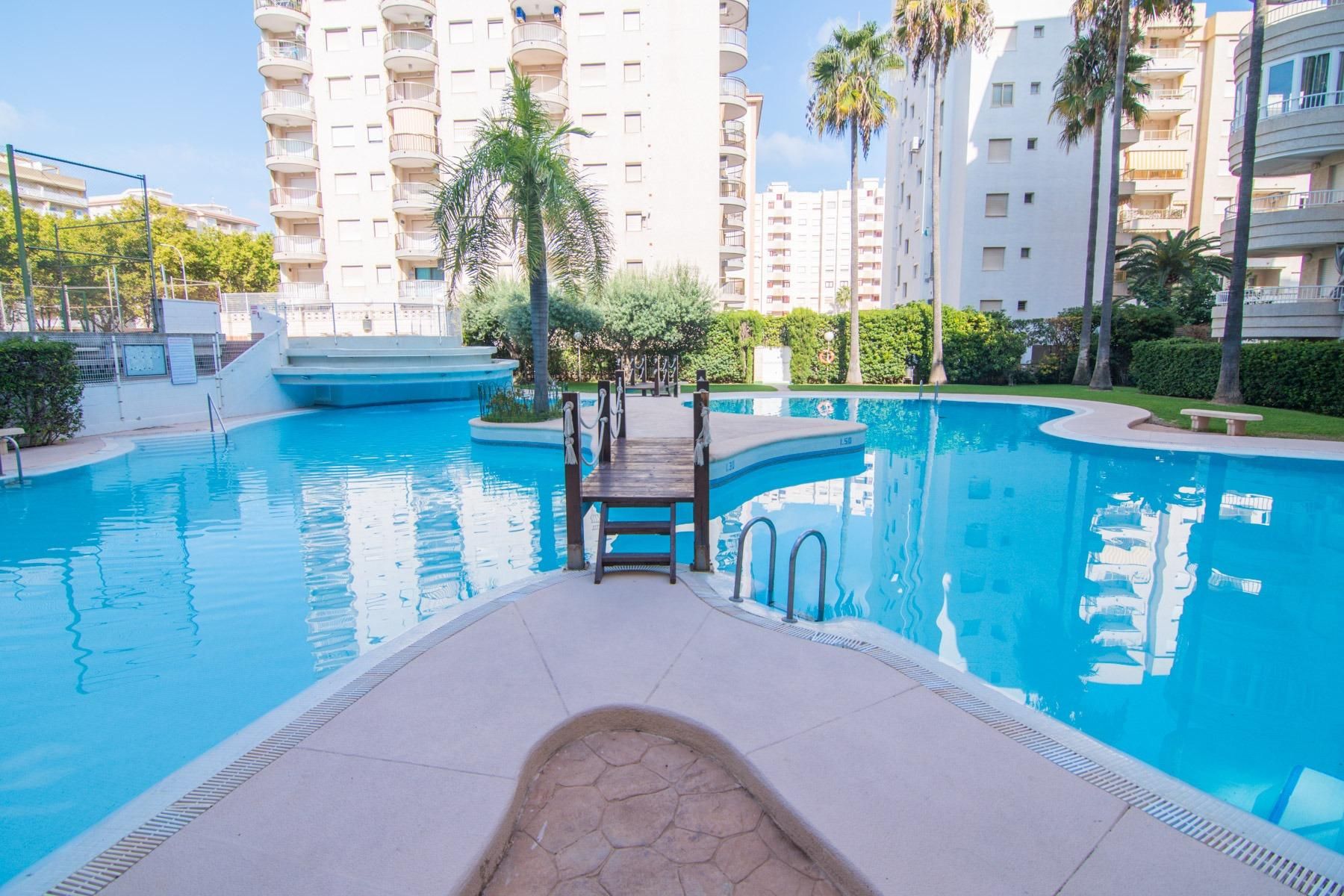 Swimming pool of Apartment for sale in Gandia  with Private garden, Terrace and Storage room