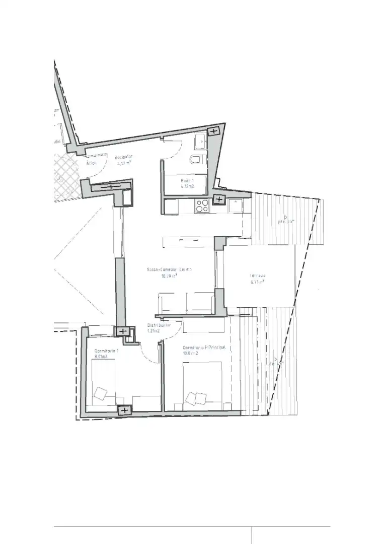 Ático en venta en Maracena con Aire acondicionado, Calefacción y Terraza