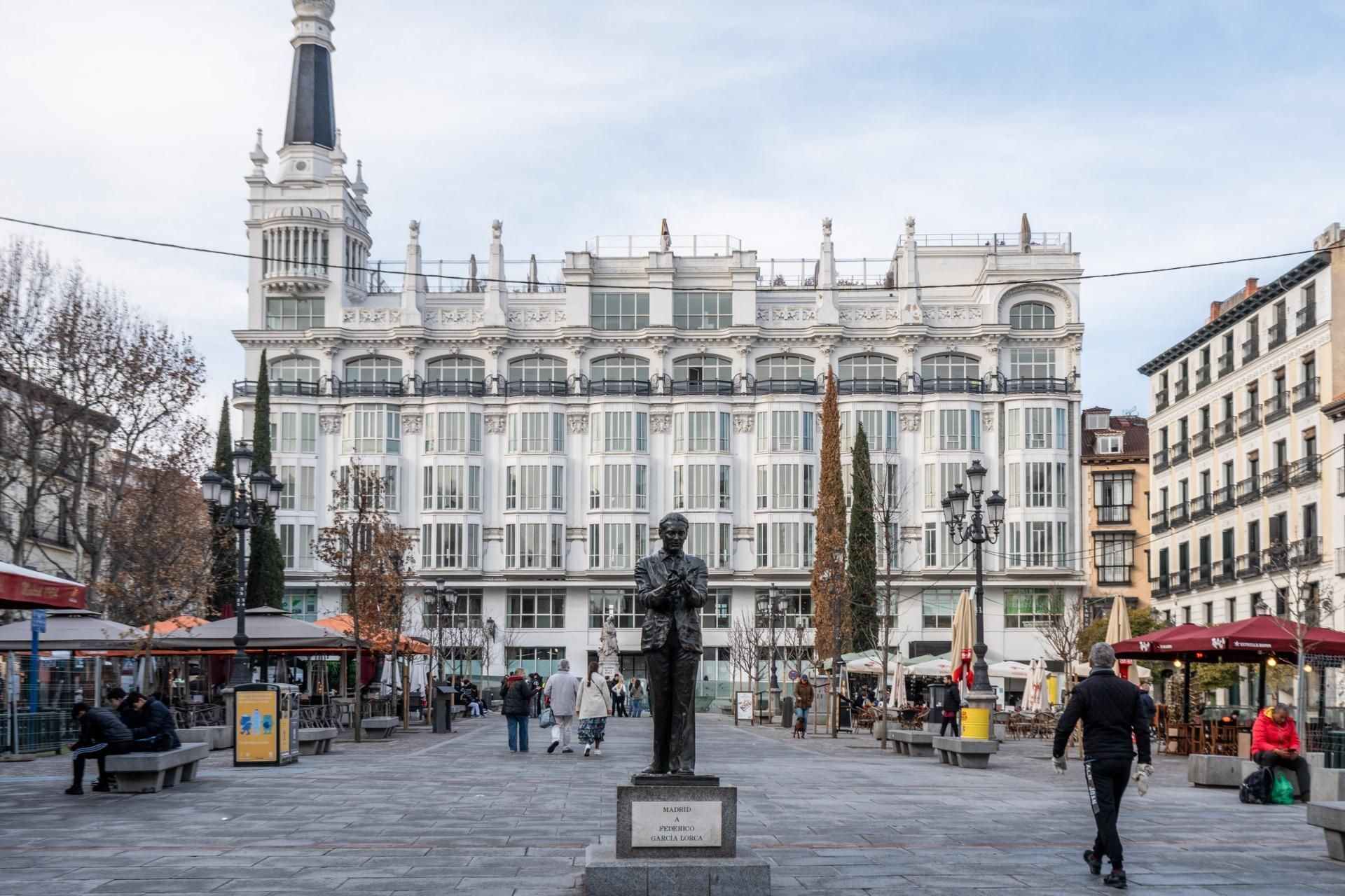 Exterior view of Flat for sale in  Madrid Capital  with Heating, Storage room and Balcony