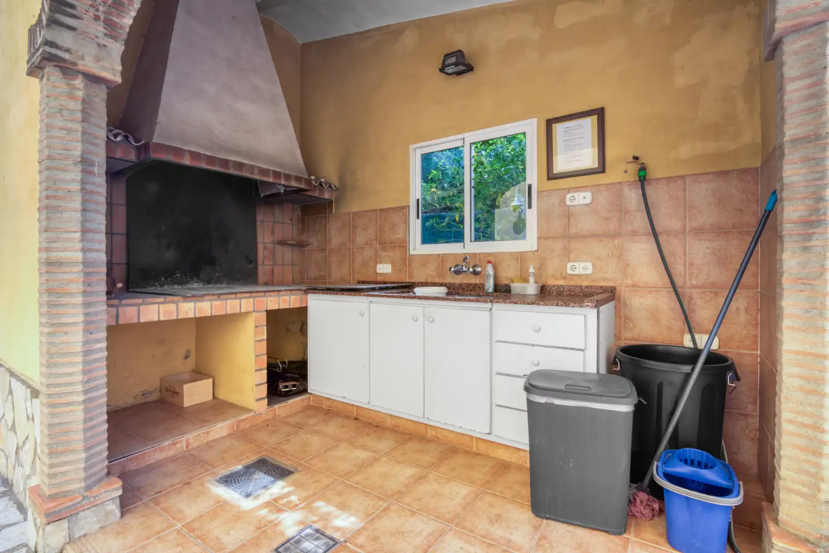 Cuina de Casa o xalet en venda en Piles amb Aire condicionat, Calefacció i Jardí privat