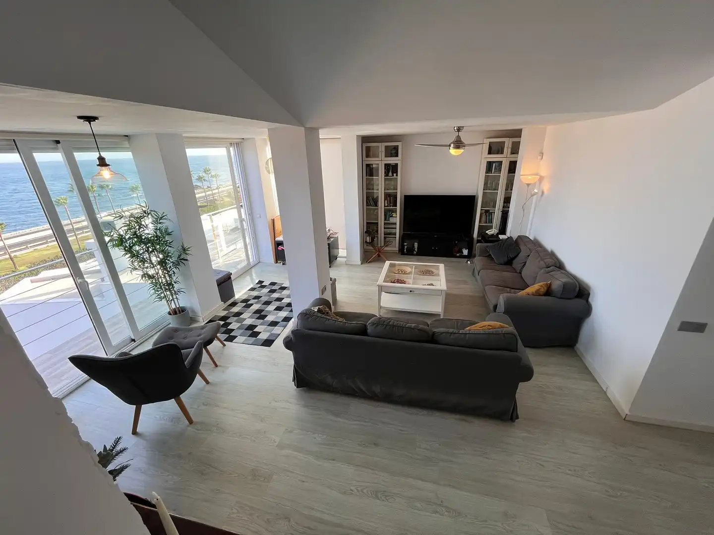 Sala de estar de Casa o chalet en venta en Mijas con Amueblado