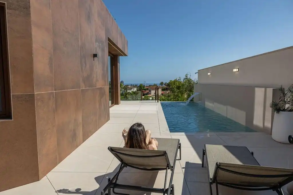 Terrassa de Casa o xalet en venda en Benidorm