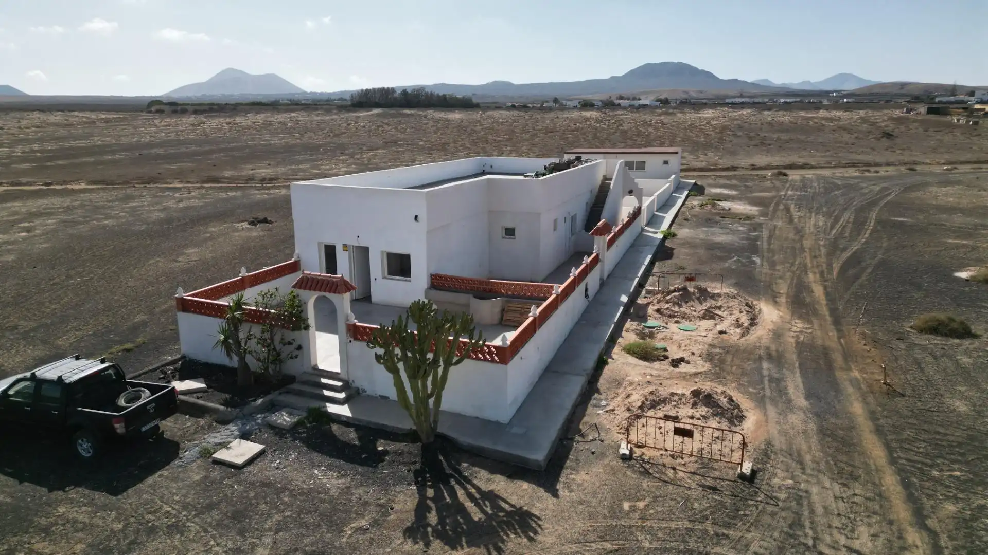 Exterior view of Houses for sale in La Oliva  with Private garden and Terrace