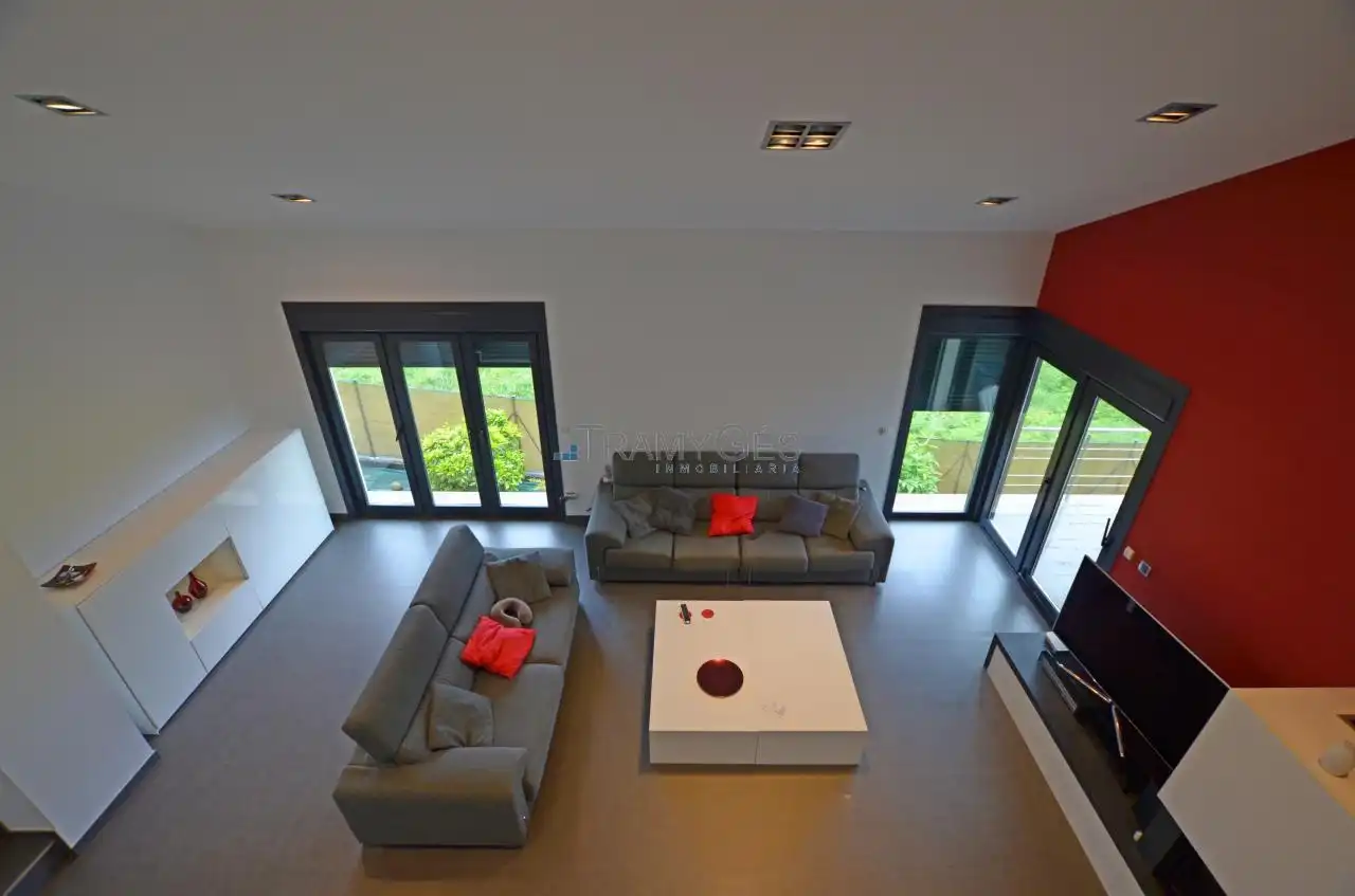 Sala de estar de Casa o chalet en venta en A Guarda   con Calefacción, Jardín privado y Terraza