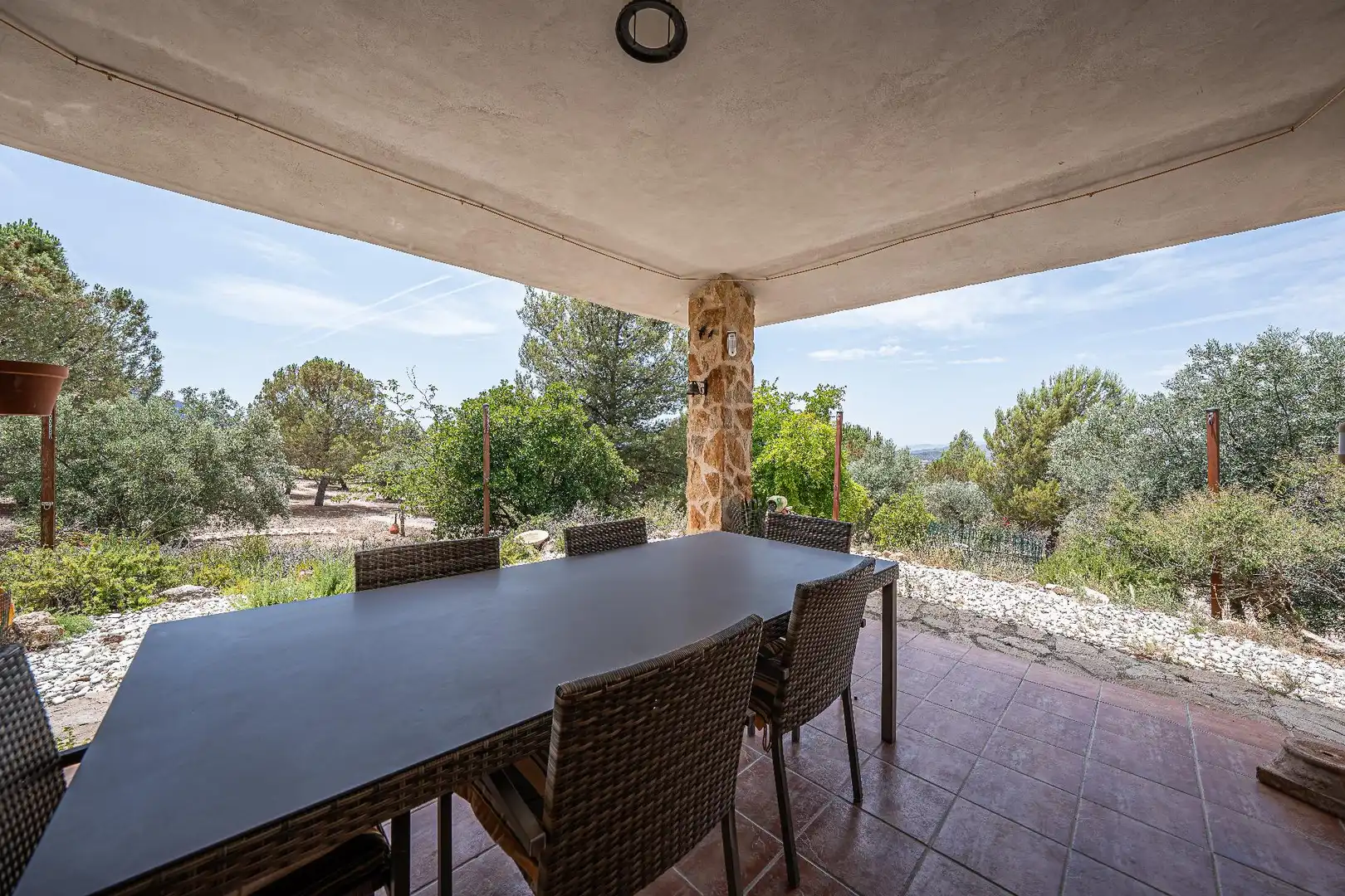 Terrassa de Finca rústica en venda en Biar amb Calefacció, Jardí privat i Terrassa