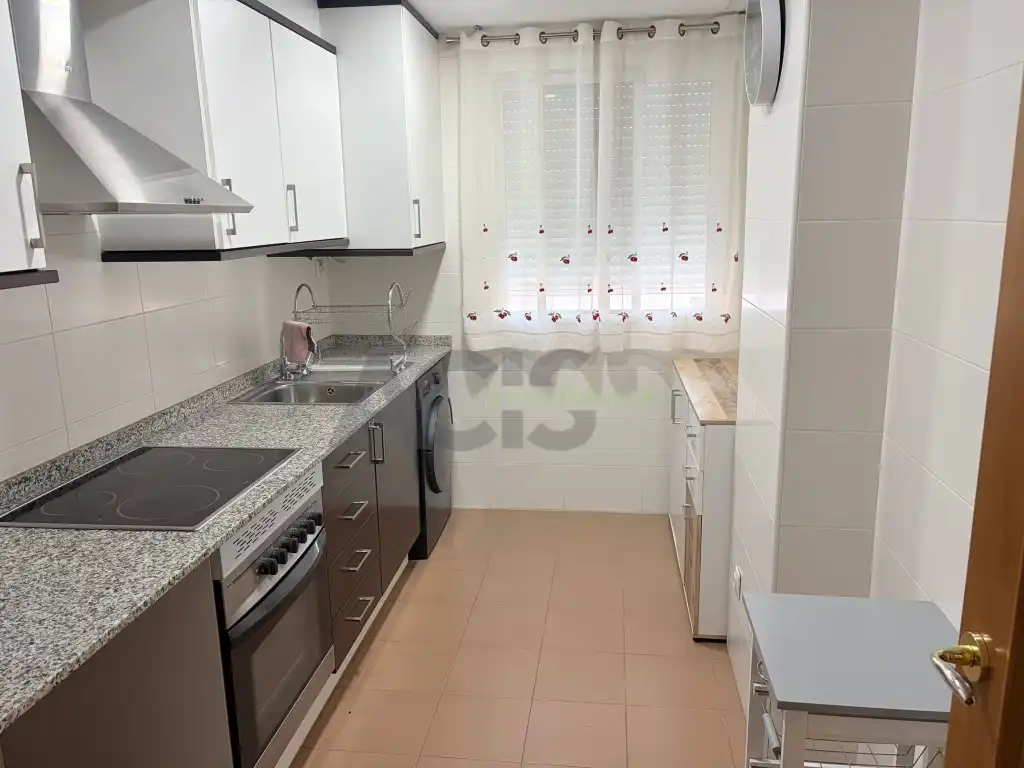 Küche von Wohnung zur Miete in L'Alcúdia mit Klimaanlage und Balkon
