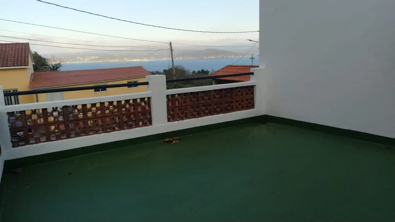 Terraza de Casa o chalet en venta en Cariño con Jardín privado, Parquet y Terraza