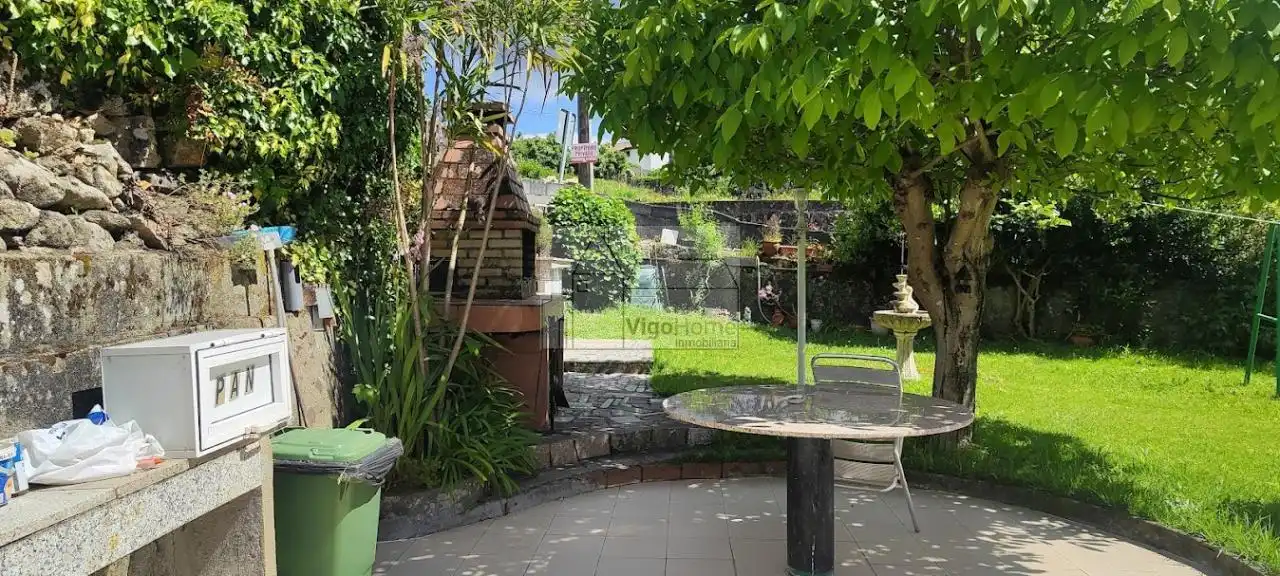 Jardín de Casa o chalet en venta en Moaña con Calefacción, Jardín privado y Trastero