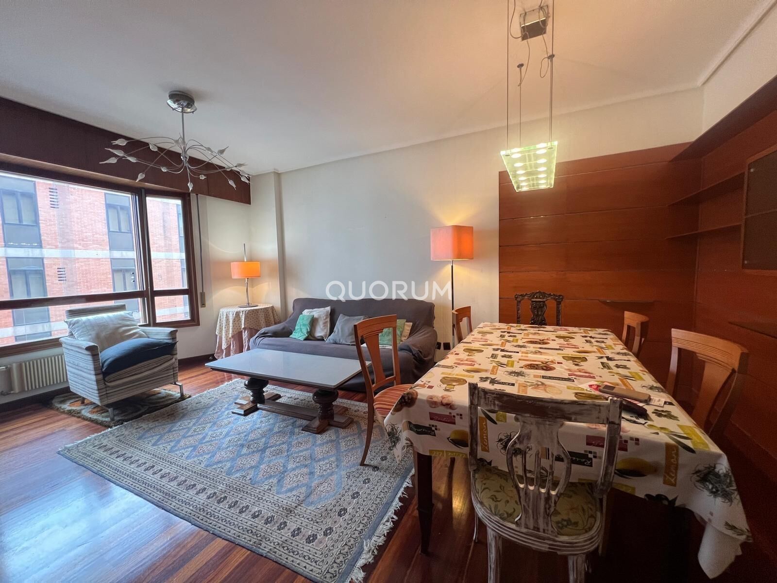 Sala de estar de Piso de alquiler en Bilbao  con Calefacción