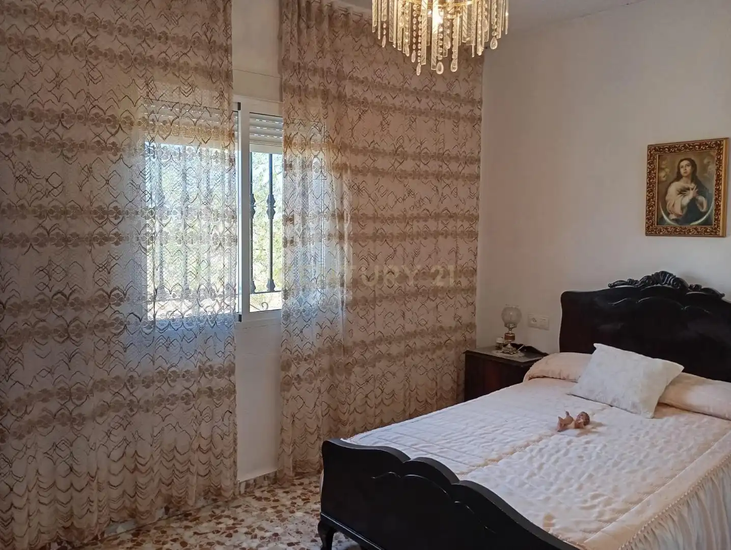 Schlafzimmer von Haus oder Chalet zur Miete in Cáceres mit Abstellraum