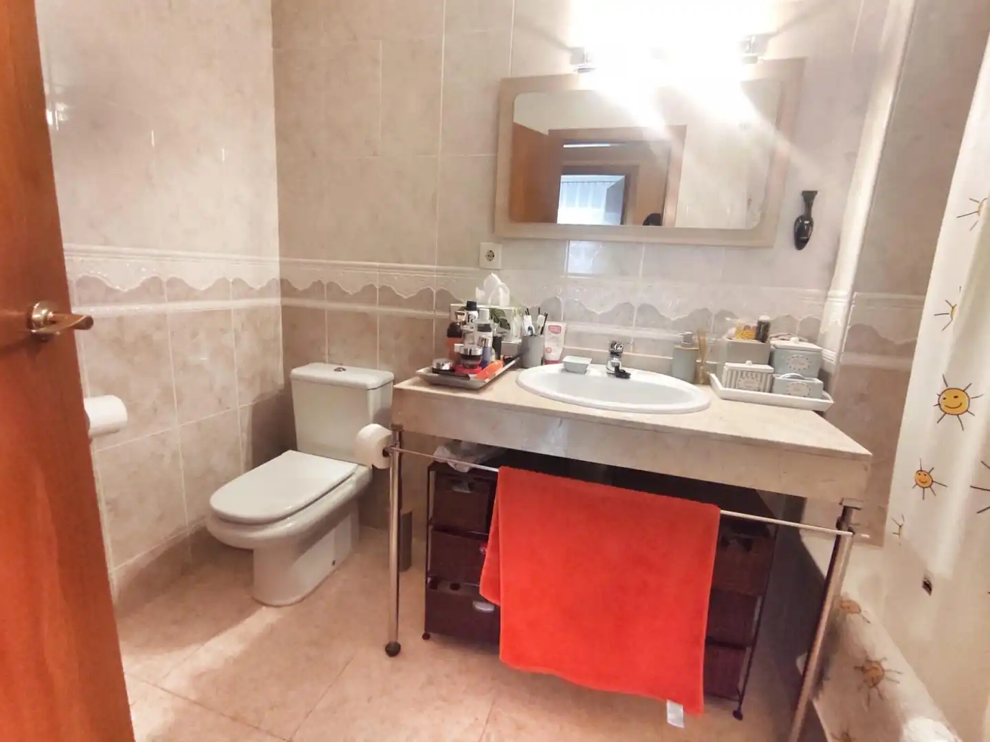 Baño de Apartamento en venta en Lloret de Mar con Calefacción y Jardín privado