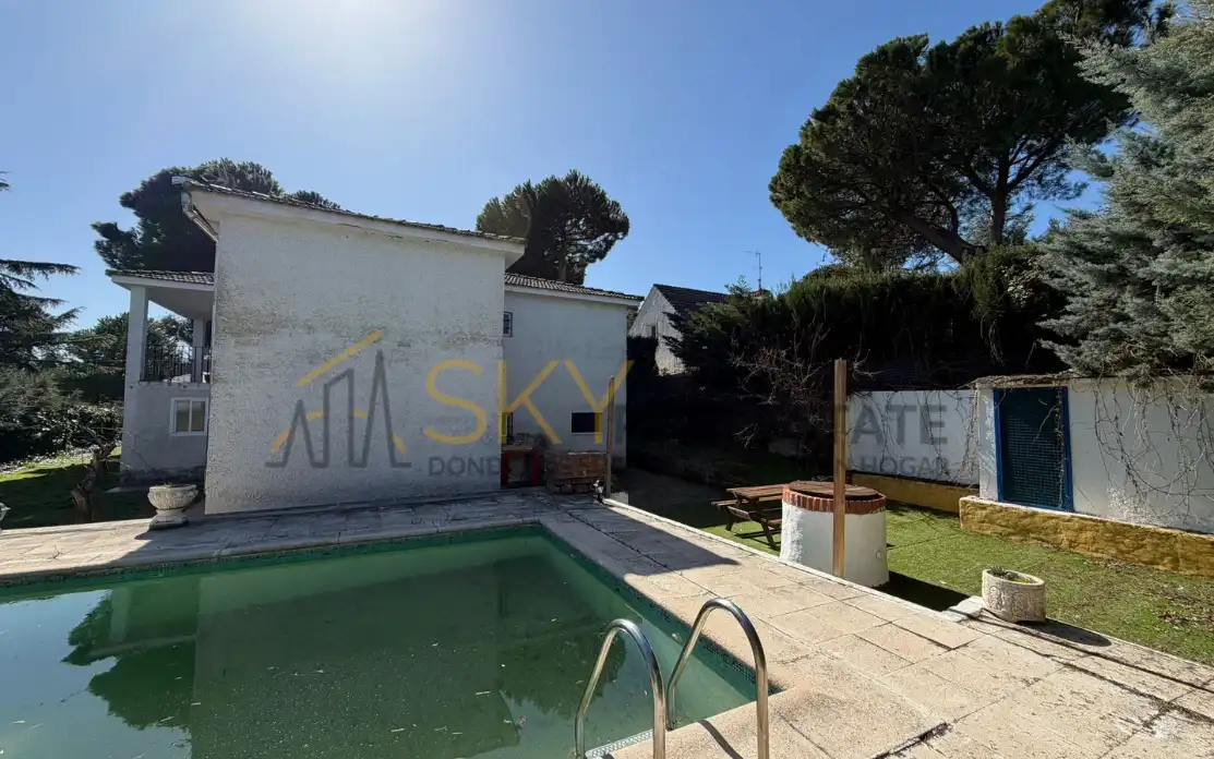 Swimming pool of Houses for sale in Valdemorillo  with Private garden, Terrace and Swimming Pool