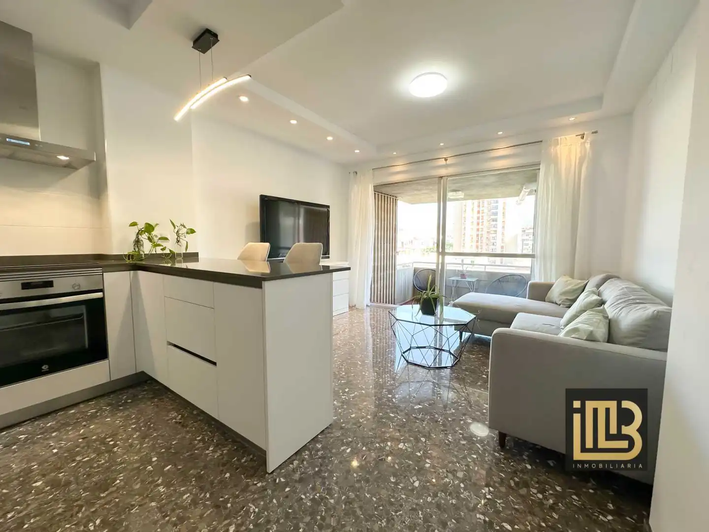 Sala de estar de Piso de alquiler en Málaga con Aire acondicionado, Trastero y Amueblado