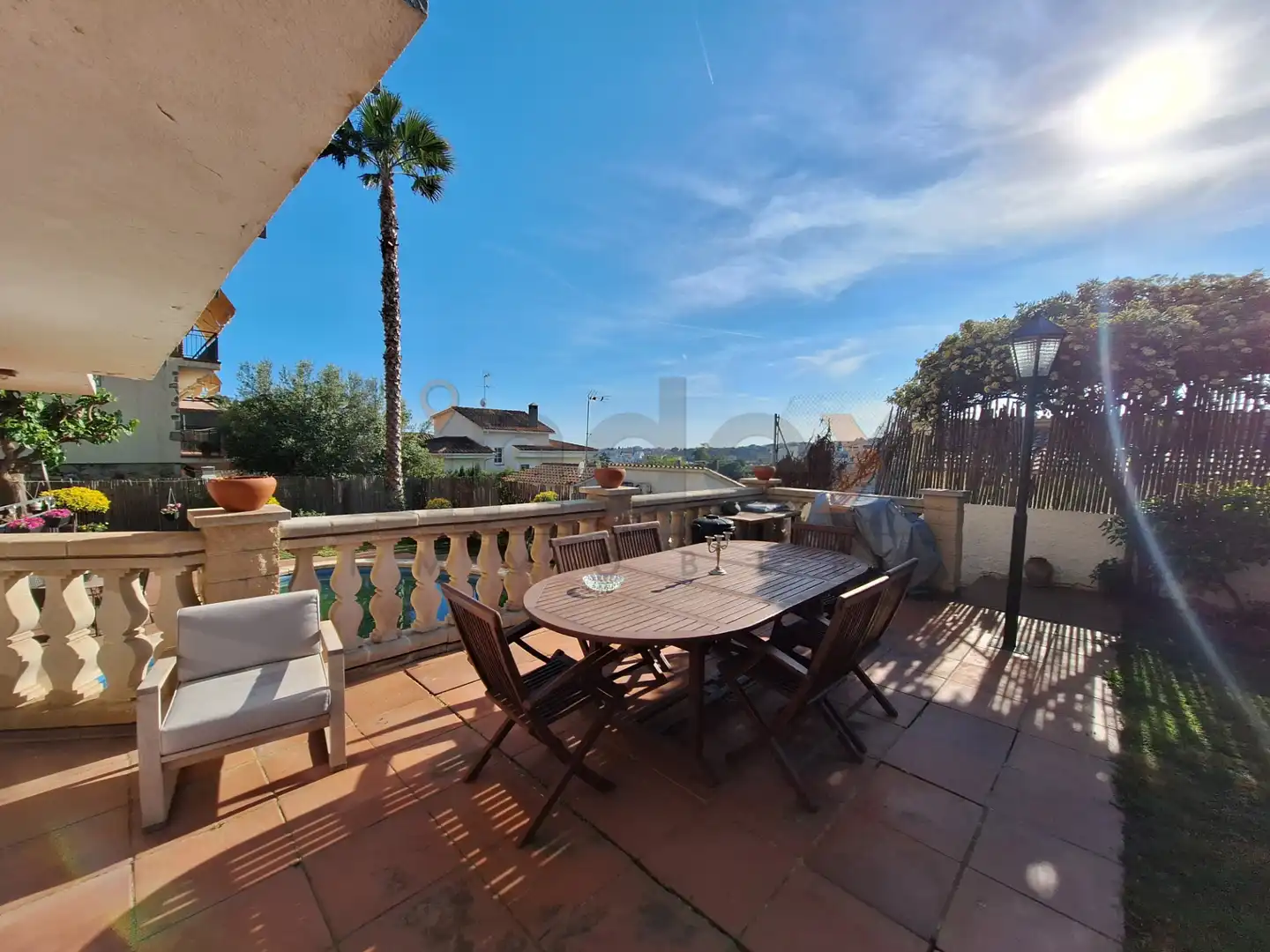 Terraza de Casa o chalet en venta en Arenys de Mar con Calefacción, Jardín privado y Parquet