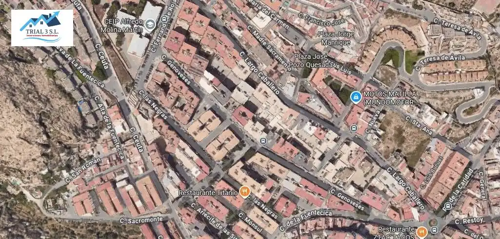 Vista exterior de Piso en venta en Almería