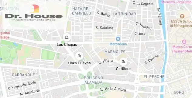 Vista exterior de Piso en venta en Cruz de Humilladero