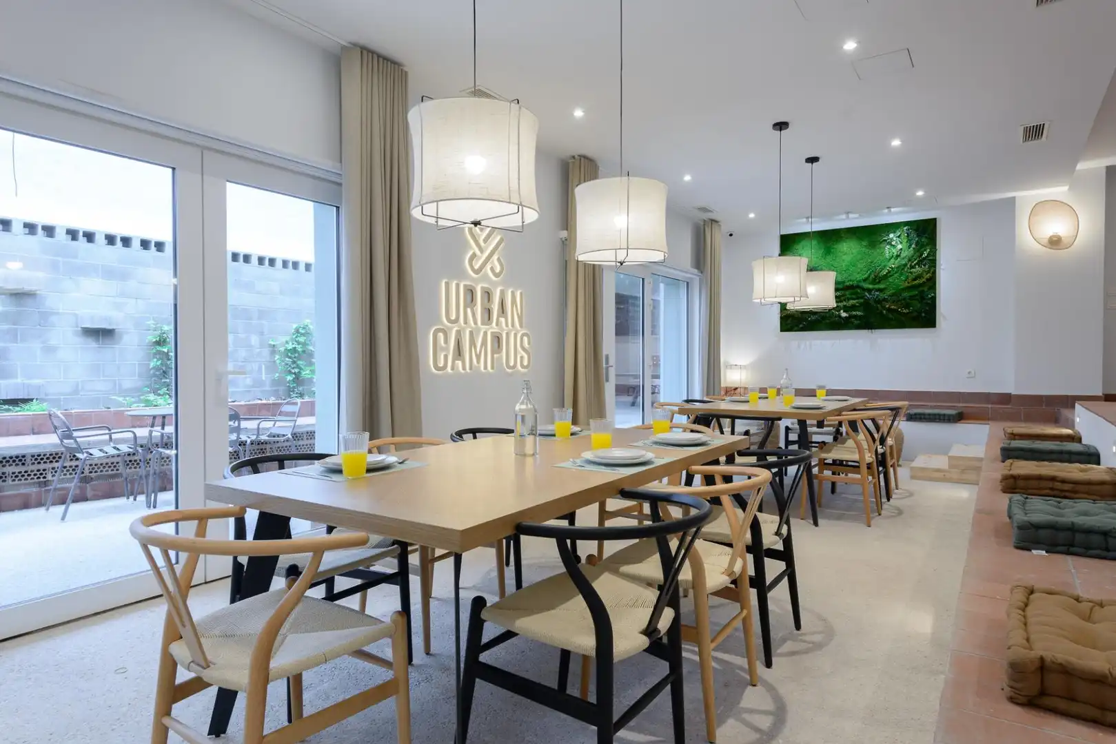 Esszimmer von Wohnung zur Miete in Madrid mit Klimaanlage und Möbliert
