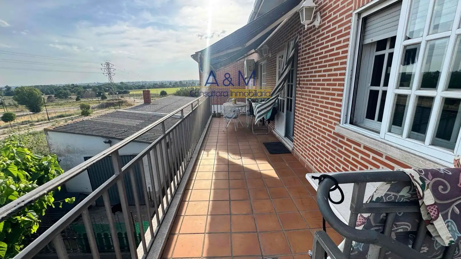 Terrace of Houses for sale in Santovenia de Pisuerga  with Air Conditioner, Heating and Terrace