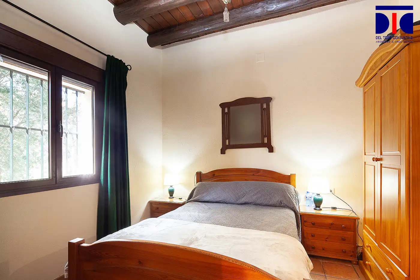 Habitación de Finca rústica en venta en Fuenteheridos con Aire acondicionado, Calefacción y Jardín privado