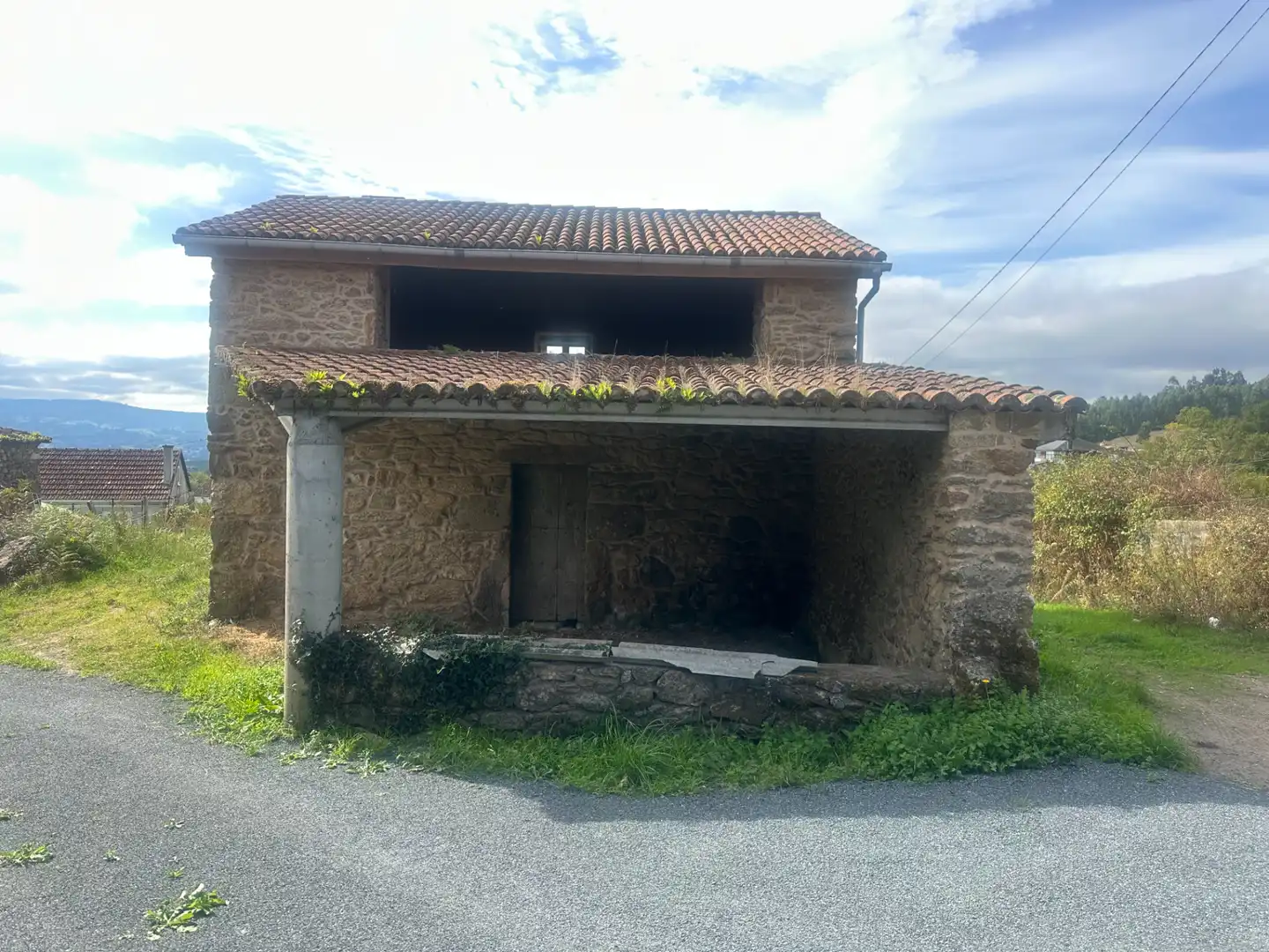 Vista exterior de Casa o xalet en venda en Vedra