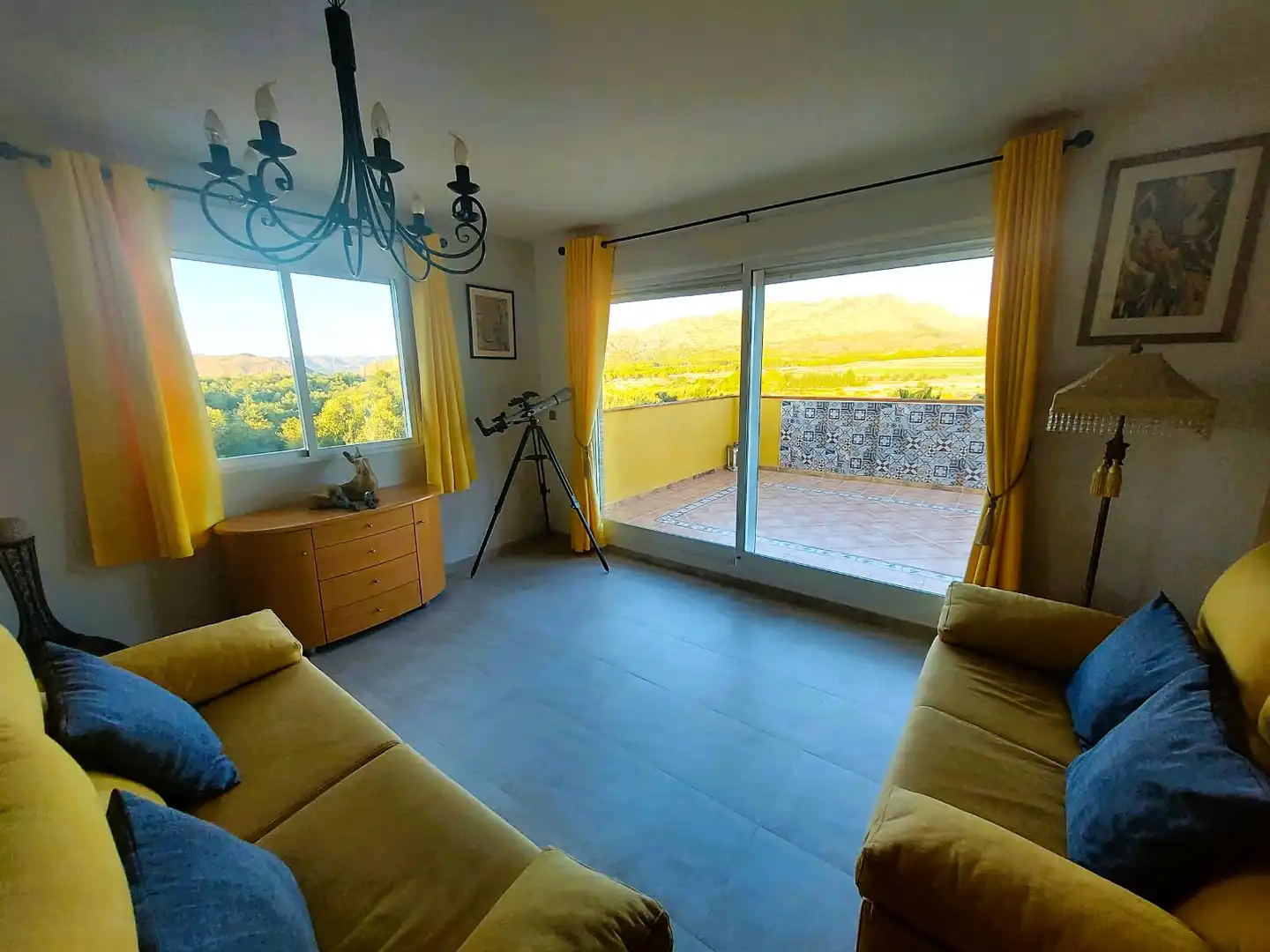 Sala de estar de Casa o chalet en venta en Calasparra con Jardín privado y Piscina