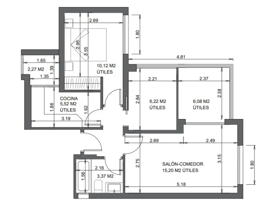 Apartamento con piscina en venta en Avinguda Marina Alta 6, imagen 17