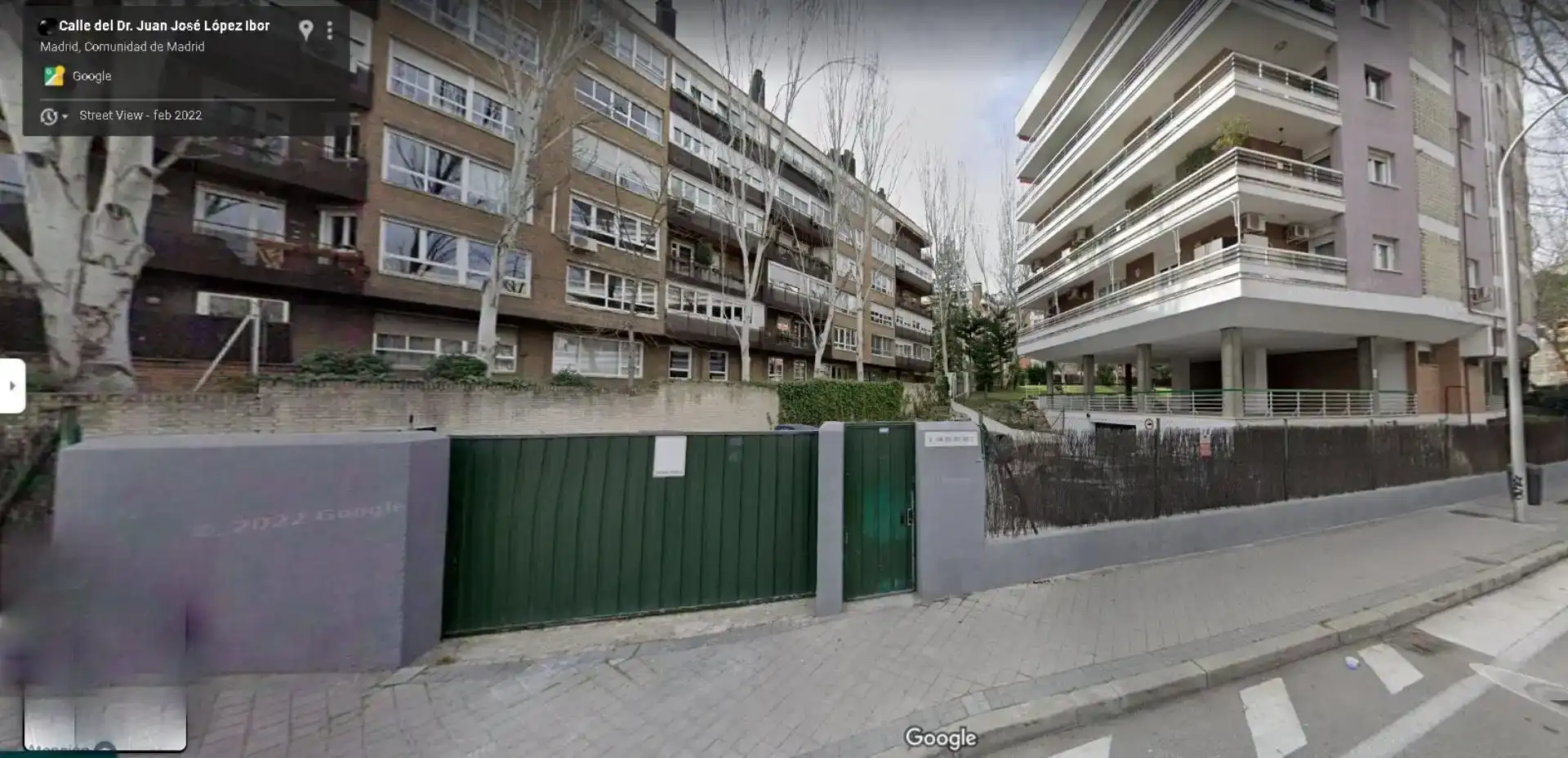 Exterior view of Garage for rent in Madrid