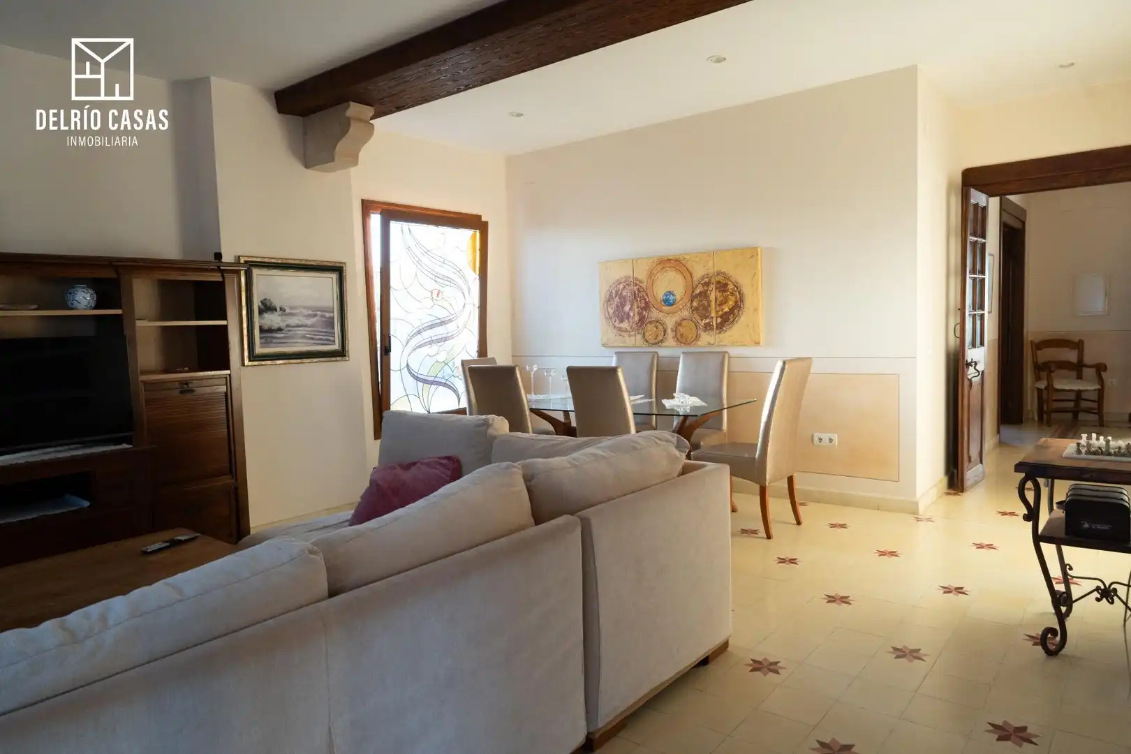 Sala de estar de Casa o chalet de alquiler en Mazagón