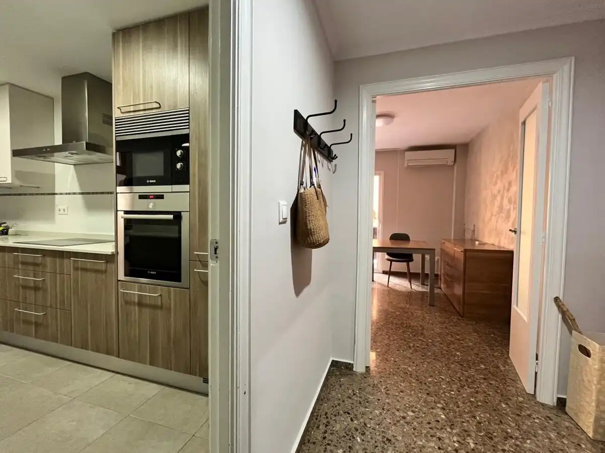 Kitchen of Flat for rent in Dénia  with Air Conditioner, Heating and Terrace