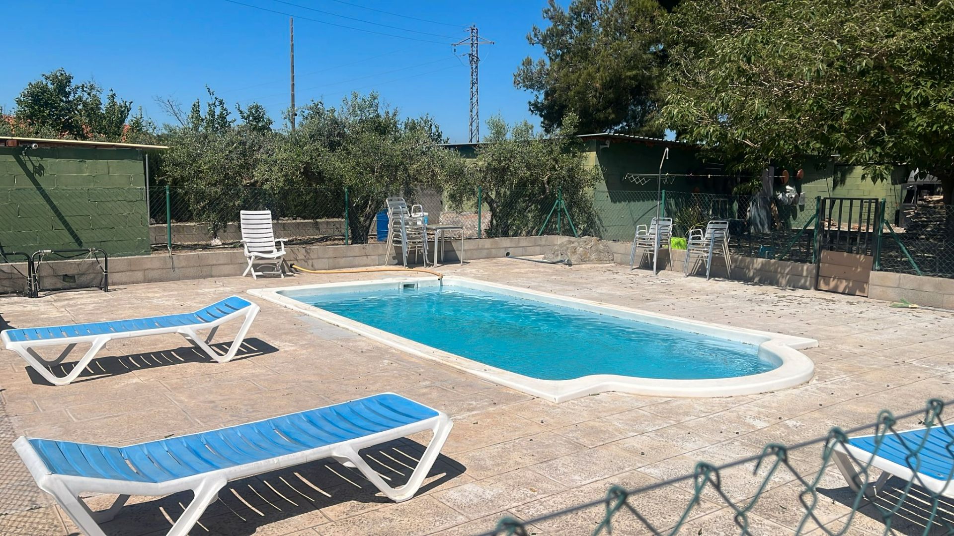 Swimming pool of Country house for sale in Reus  with Private garden and Swimming Pool