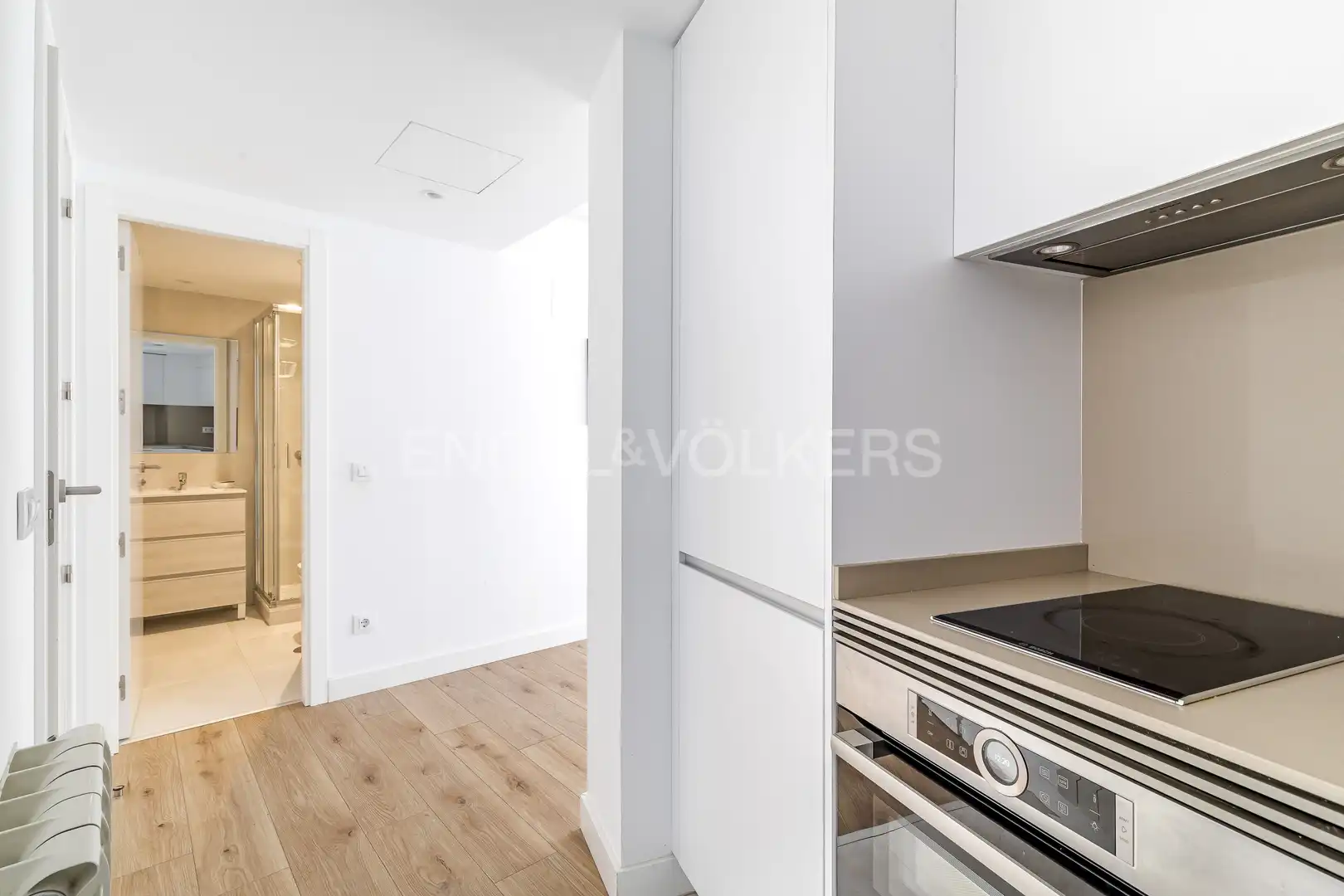Cocina de Planta baja de alquiler en Madrid con Aire acondicionado, Calefacción y Amueblado
