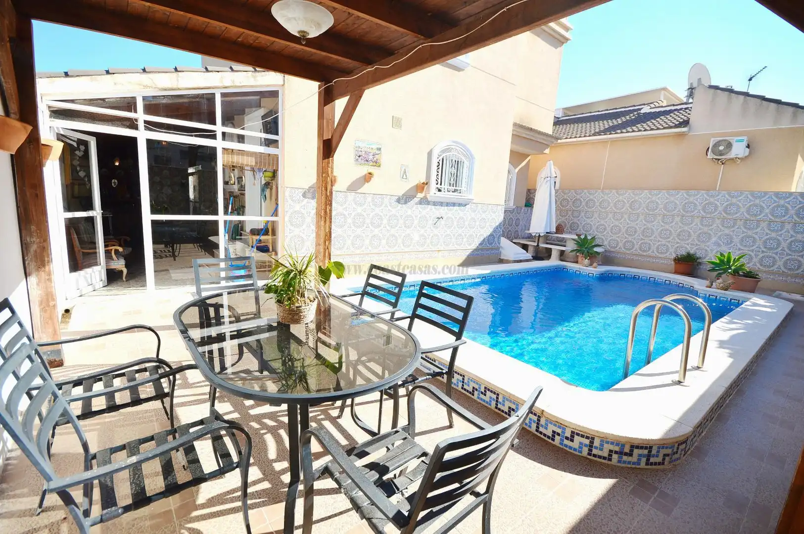 Piscina de Casa o chalet en venta en Torrevieja con Aire acondicionado, Calefacción y Terraza