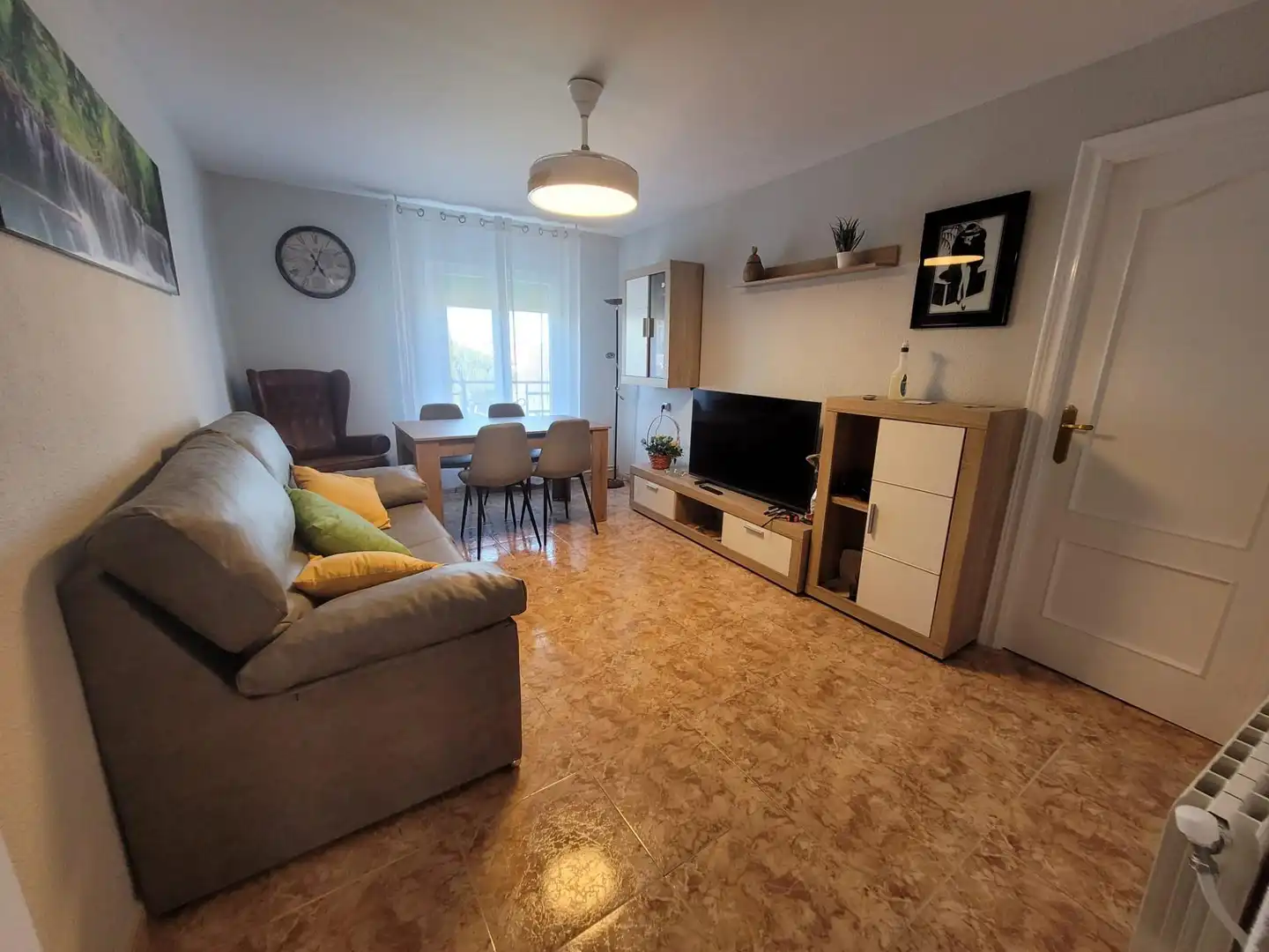 Sala de estar de Piso de alquiler en Salamanca con Calefacción y Amueblado