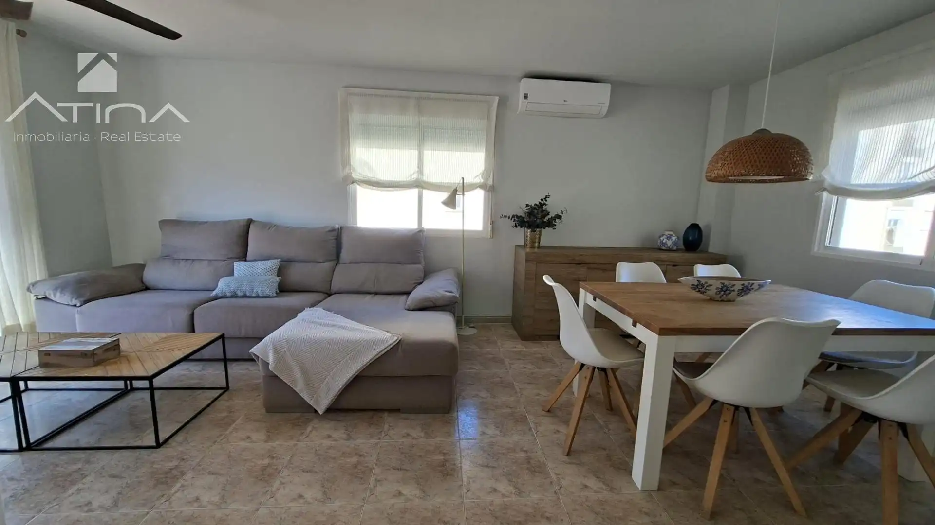 Living room of Apartments for sale in Daimús  with Air Conditioner, Heating and Terrace