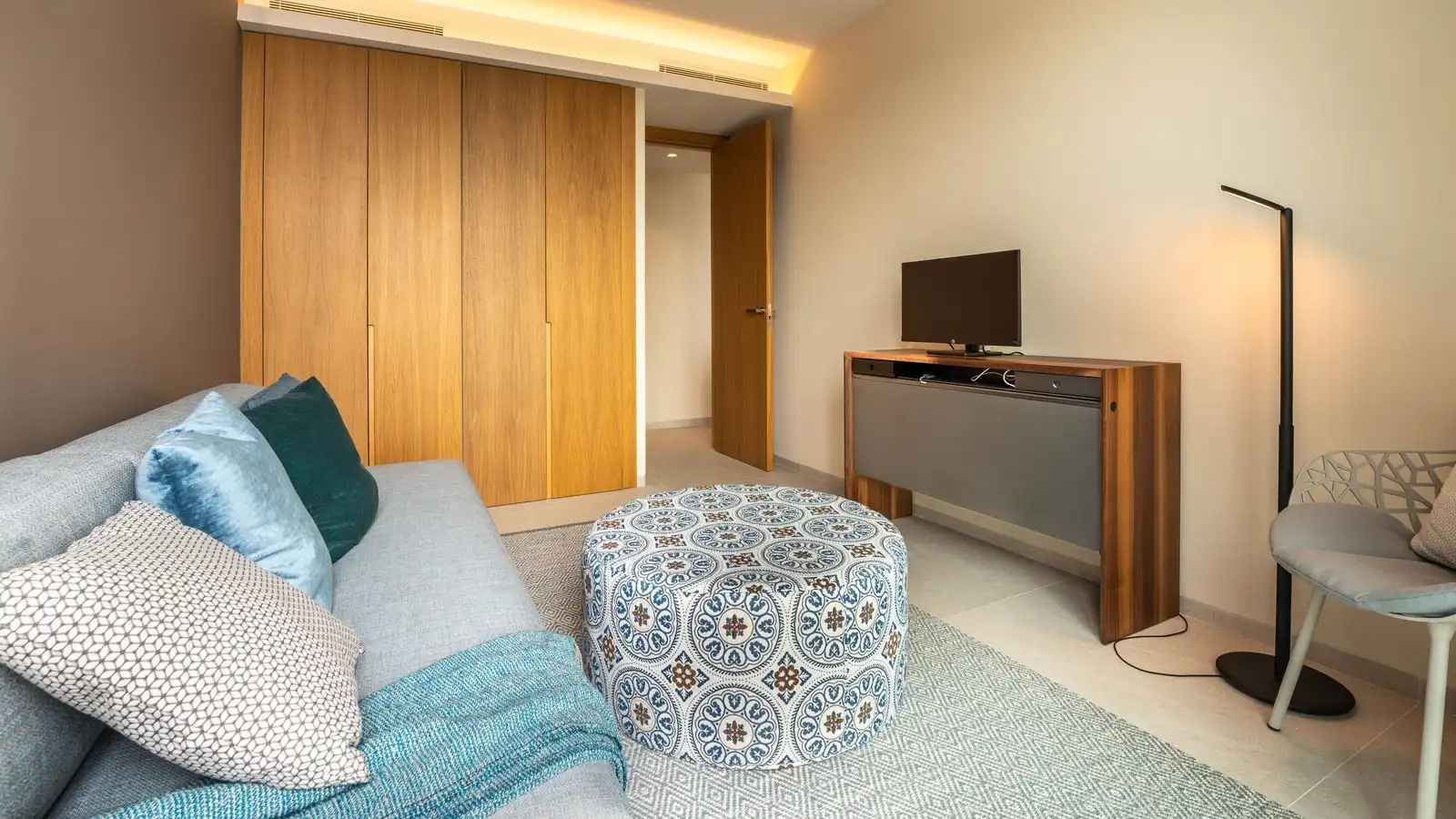 Wohnzimmer von Wohnung zum Verkauf in Benahavís mit Terrasse, Abstellraum und Möbliert
