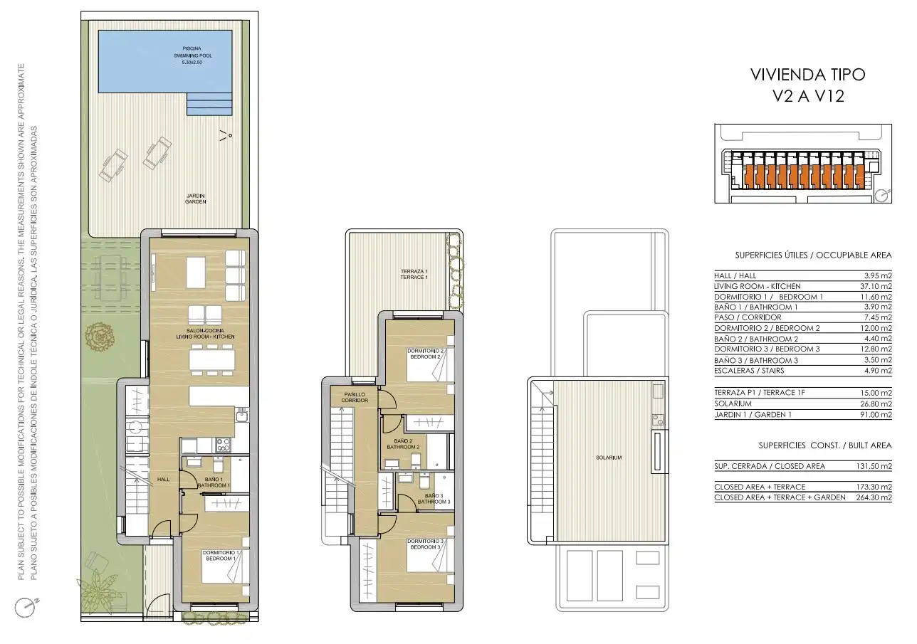 Casa amb terrassa en venda a Mil Palmeras, imagen 44