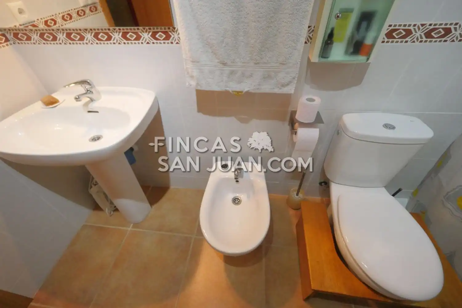 Badezimmer von Wohnung zum Verkauf in Hondón de los Frailes mit Heizung und Abstellraum