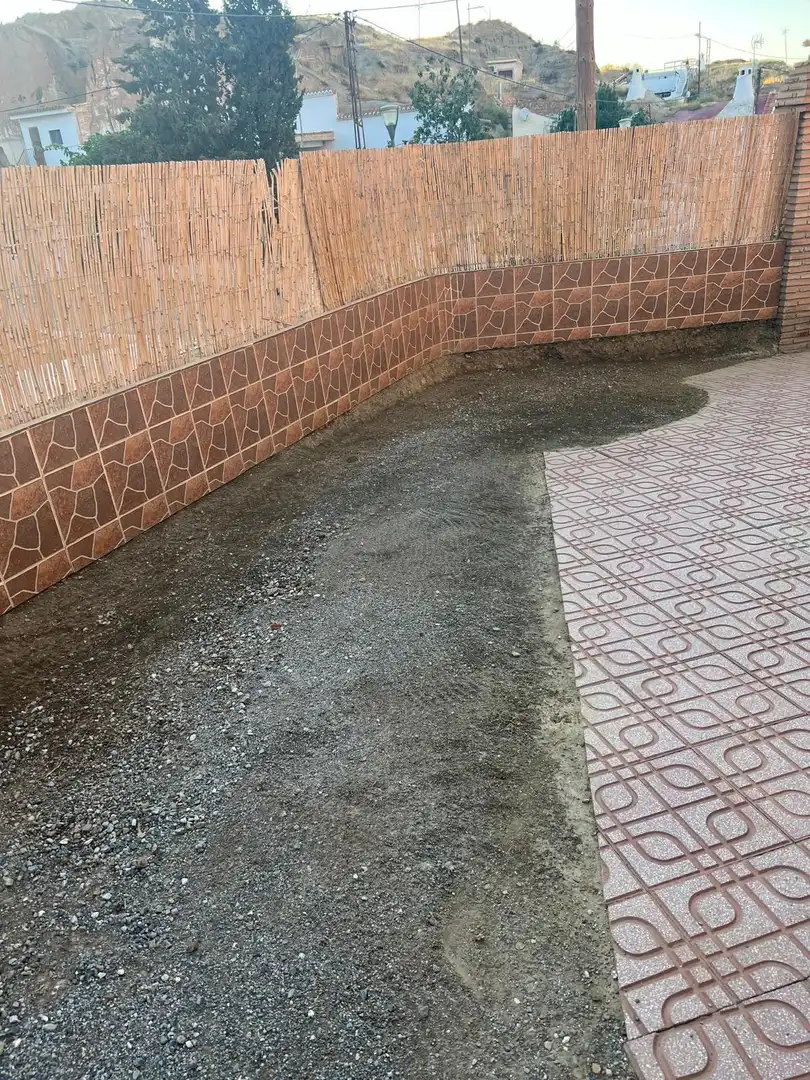 Terraza de Finca rústica en venta en Guadix