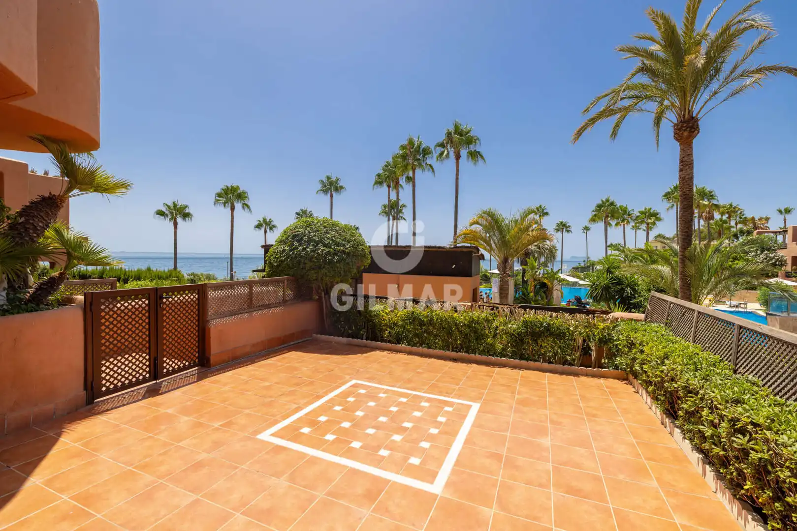 Jardín de Planta baja en venta en Estepona con Calefacción, Jardín privado y Trastero