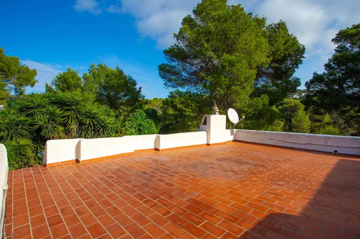 Terraza de Casa o chalet en venta en Sant Josep de sa Talaia con Aire acondicionado, Calefacción y Jardín privado
