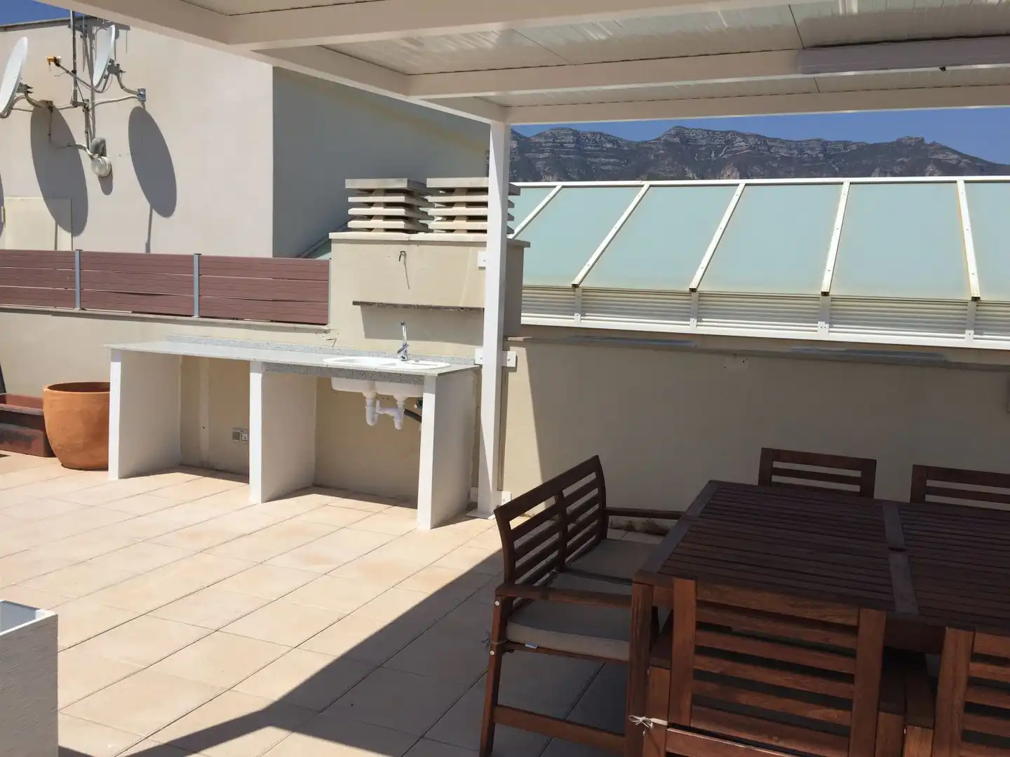 Terraza de Ático en venta en La Ràpita con Aire acondicionado, Calefacción y Parquet