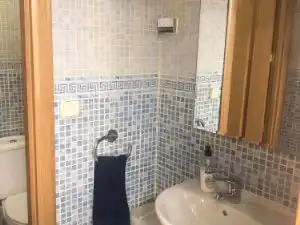 Badezimmer von Geschaftsraum zum Verkauf in Alcorcón mit Klimaanlage und Alarm