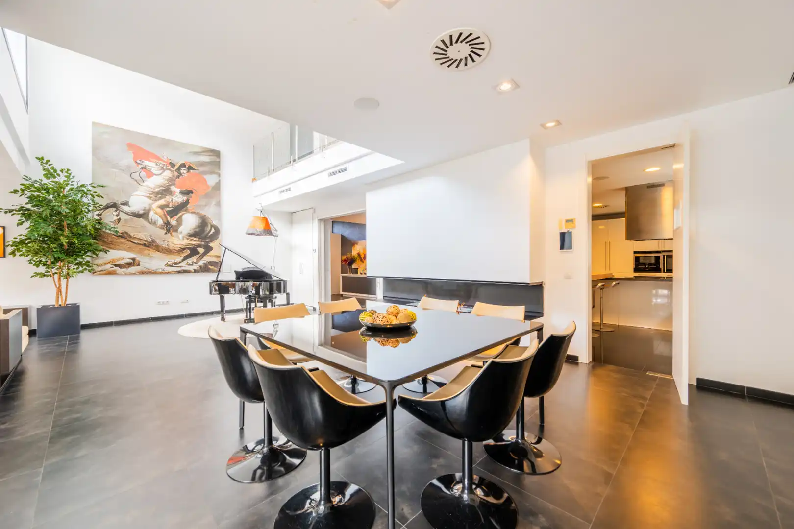 Comedor de Casa o chalet en venta en Sant Cugat del Vallès con Aire acondicionado, Calefacción y Jardín privado