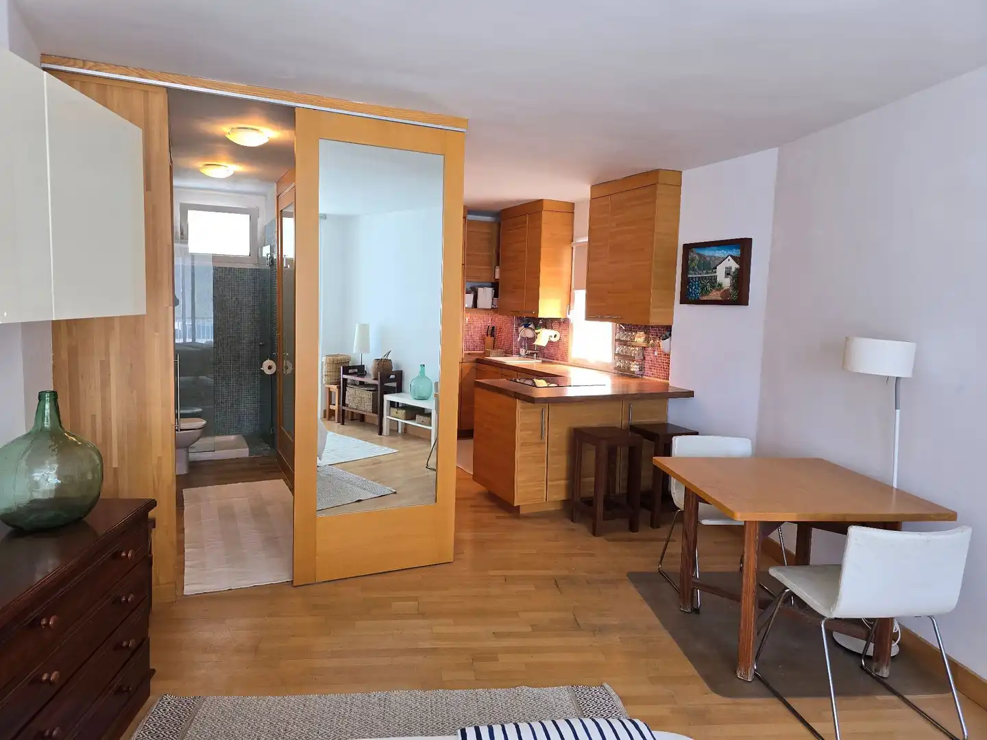 Cuina de Apartament de lloguer en Tacoronte amb Terrassa
